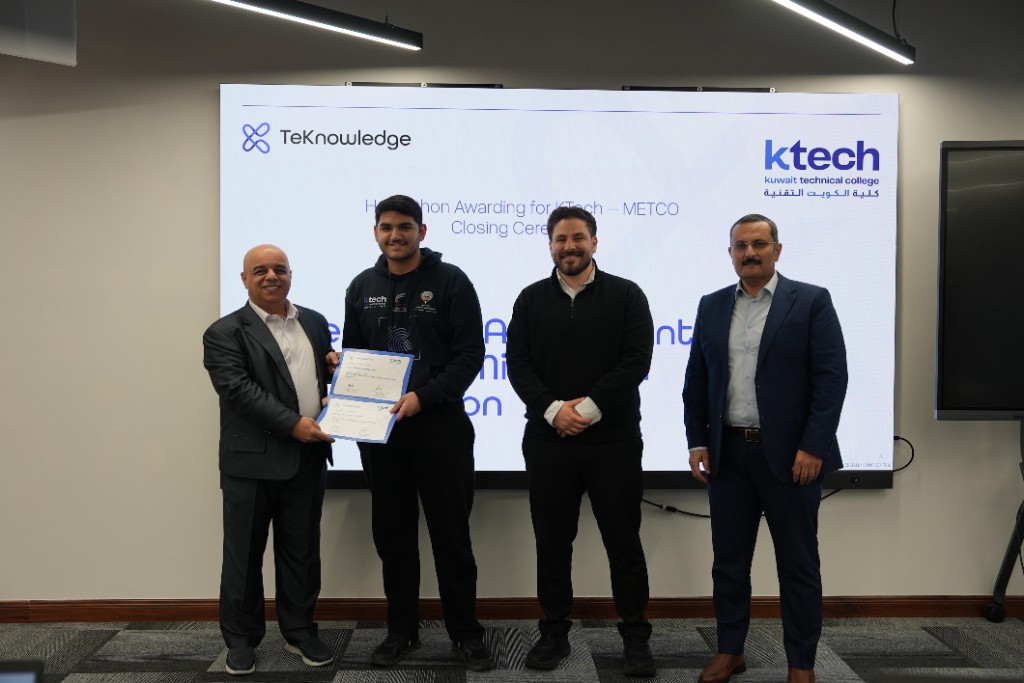ktech Hackathon certificate